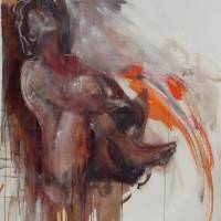 Daphnis #II Daphnis II, Priscille Deborah, artiste peintre expressionniste