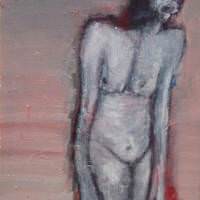 Tête raide XIII Tête raide XIII, Priscille Deborah, artiste peintre expressionniste sensualiste