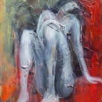 Tabula rasa III Tabula Rasa III, Priscille Deborah, artiste peintre expressionniste sensualiste