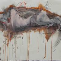 Sous la rose III Sous la rose III, Priscille Deborah, artiste peintre expressionniste sensualiste