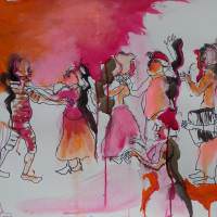 La belle Soulac #VII La belle Soulac VII, Priscille Deborah artiste peintre expressionniste sensualiste
