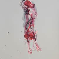 Des habillées V Des habillées V, Priscille Deborah artiste peintre expressionniste sensualiste