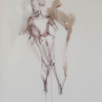Des habillées VII Des habillées VII, Priscille Deborah artiste peintre expressionniste sensualiste
