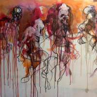 Ondines Ondines, Priscille Deborah artiste peintre expressionniste sensualiste