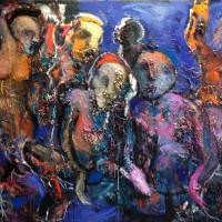 Mystic Africa, Priscille Deborah artiste peintre expressionniste sensualiste