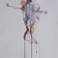 Sombre Printemps #71 Sombre Printemps #71, Priscille Deborah artiste peintre expressionniste sensualiste