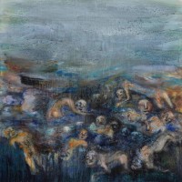 Le pays des oubliés I Le pays des oubliés I, Priscille Deborah artiste peintre expressionniste sensualiste