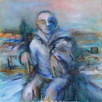 Jean de la lune Jean de la lune, Priscille Deborah artiste peintre expressionniste sensualiste