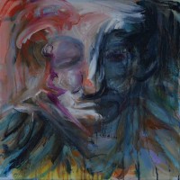 Galatée, Priscille Deborah artiste peintre expressionniste sensualiste