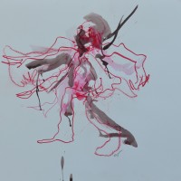 Alive #13 Alive #13, Priscille Deborah artiste peintre expressionniste sensualiste