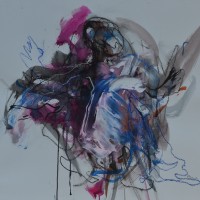 Alive #4 Alive #4, Priscille Deborah artiste peintre expressionniste sensualiste