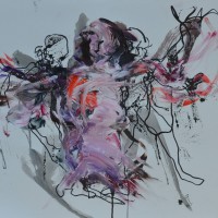 Alive #9 Alive #9, Priscille Deborah artiste peintre expressionniste sensualiste