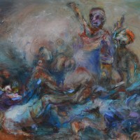 La vie sauve La vie sauve, Priscille Deborah artiste peintre expressionniste sensualiste