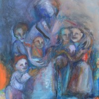 Frères d'ailleurs Frères d'ailleurs, Priscille Deborah artiste peintre expressionniste sensualiste