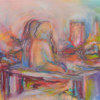 Horizons lointains Horizons lointains, Priscille Deborah artiste peintre expressionniste sensualiste