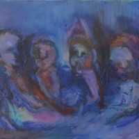 Le jugement dernier Le jugement dernier, Priscille Deborah artiste peintre expressionniste sensualiste
