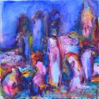 Désorientales I Désorientales I, Priscille Deborah artiste peintre expressionniste sensualiste