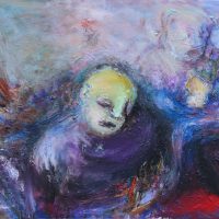 La mémoire et l'oubli La mémoire et l'oubli, Priscille Deborah artiste peintre expressionniste sensualiste