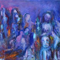 Désorientales IV Désorientales IV, Priscille Deborah artiste peintre expressionniste sensualiste