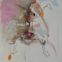 Sanguine #III Sanguine #III, Priscille Deborah artiste peintre expressionniste sensualiste