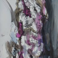 Sanguine #IX Sanguine #IX, Priscille Deborah artiste peintre expressionniste sensualiste