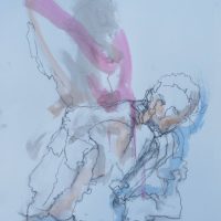 Sanguine #XX Sanguine #XX, Priscille Deborah artiste peintre expressionniste sensualiste