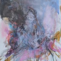 Sanguine #XVIII Sanguine #XVIII, Priscille Deborah artiste peintre expressionniste sensualiste