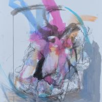 Sanguine #XXI Sanguine #XXI, Priscille Deborah artiste peintre expressionniste sensualiste