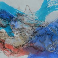 L'île d'elle #IV Lîle d'elle #IV, Priscille Deborah artiste peintre expressionniste sensualiste