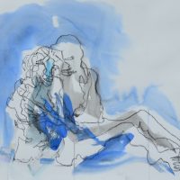 L'île d'elle #IX Lîle d'elle #IX, Priscille Deborah artiste peintre expressionniste sensualiste