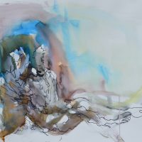 L'île d'elle #XI Lîle d'elle #XI, Priscille Deborah artiste peintre expressionniste sensualiste