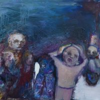 La corrida de la pensée La corrida de la pensée, Priscille Deborah artiste peintre expressionniste sensualiste
