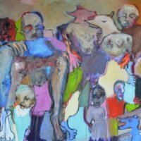 De beaux lendemains I, Priscille Deborah artiste peintre expressionniste sensualiste