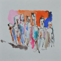 Métissage #I Métissagee #I, Priscille Deborah artiste peintre expressionniste sensualiste