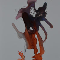Vagabonde #I Vagabonde I, Priscille Deborah artiste peintre expressionniste sensualiste