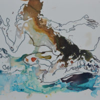 Vagabonde #VII Vagabonde #VII, Priscille Deborah artiste peintre expressionniste sensualiste