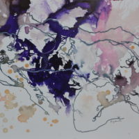 Vagabonde #VIII Vagabonde #VIII, Priscille Deborah artiste peintre expressionniste sensualiste
