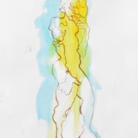 Zacharie #IV Zacharie #IV, Priscille Deborah artiste peintre expressionniste sensualiste