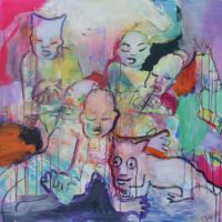 Vert Paradis Vert Paradis, Priscille Deborah, artiste peintre expressionniste sensualiste