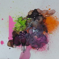 Métissage #XXVIII Métissage #XXVIII, Priscille Deborah, artiste peintre expressionniste sensualiste