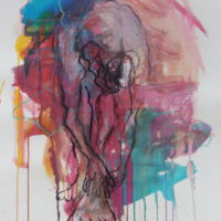 Séraphine #IX Séraphine #IX, Priscille Deborah, artiste peintre expressionniste sensualiste