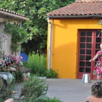 Performance "Sombre Printemps" (avec Marie Delmarès, Médoc)