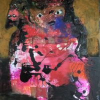 L'enfant pain d'épice, Priscille Deborah, artiste peintre expressionniste sensualiste