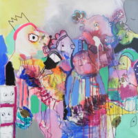 Conte à rebours #I Conte à rebours #I, Priscille Deborah, artiste peintre expressionniste sensualiste
