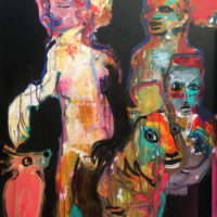 Chat perché Chat perché, Priscille Deborah, artiste plasticienne expressionniste sensualiste