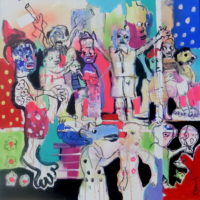 Les pas sages #I Les pas sages #I, Priscille Deborah, artiste plasticienne expressionniste sensualiste