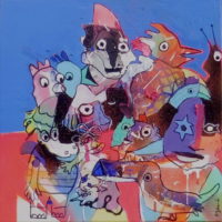 Pigeon vole Pigeon vole, Priscille Deborah, artiste plasticienne expressionniste sensualiste