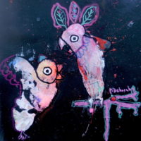 Les voltigeurs #5 Les voltigeurs #5, Priscille Deborah, artiste plasticienne expressionniste sensualiste