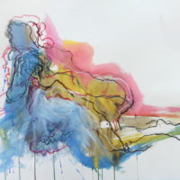 Bianca #13, Priscille Deborah, artiste plasticienne expressionniste sensualiste