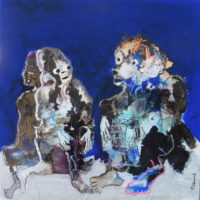 Le repos des guerriers Le repos des guerriers, Priscille Deborah, artiste plasticienne expressionniste sensualiste